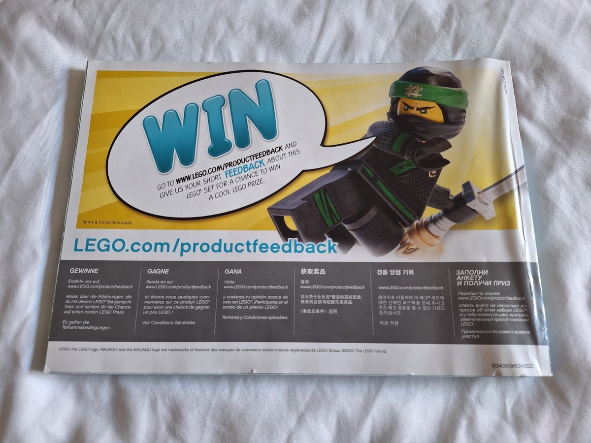 Bubu② J726 Lego Ninjago The Ninja Headquarters 71705 Bounty Boat, 7 Figures