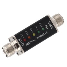 5-100-W-Stehwellenmessger&auml;t Mini-Kurzwellen-LED-Anzeige SWR-Meter F&uuml;r Ante BA