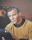 William Shatner Autographed/Signed 16x20 Photo Star Trek Kir
