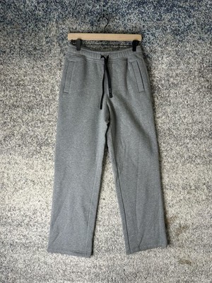 FIGS Sweatpants Womens Small Gray Fleece Straight Leg Jogger Lounge Pants