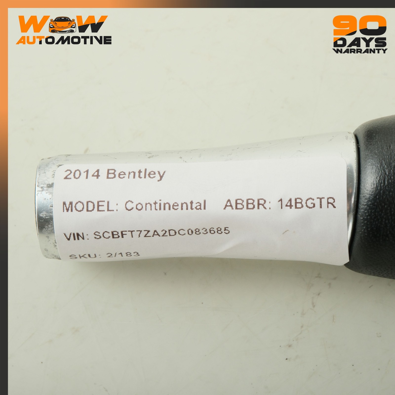 Bentley Continental GT 2012-2019 Rear Right Lever handle P/N 3W0711118
