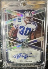 2024 Panini Spectra GEORGE TEAGUE #SIGGTE Hyper Silver Signatures Auto /60
