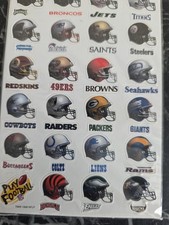 NFL Team Pack Stickers Collection