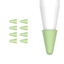 8PCS Silicone Touch Pen Nib Case Tip Cover Protector For Apple Pencil 1st 2nd N