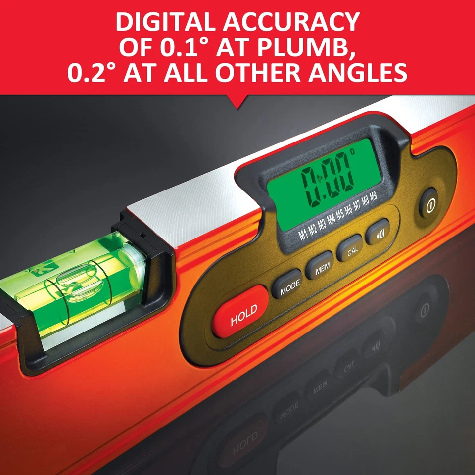 Kapro  985D-24B Digiman Magnetic Digital Level 24-Inch with Carrying Case - Image 4 of 4
