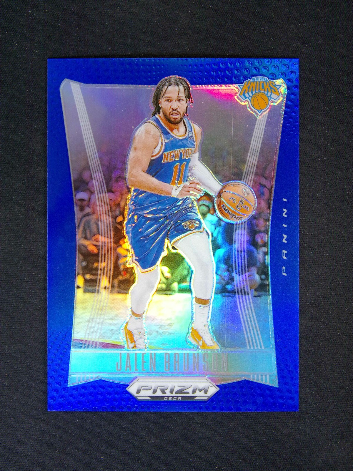 2023-24 Panini Prizm Deca Jalen Brunson #107 Blue /149