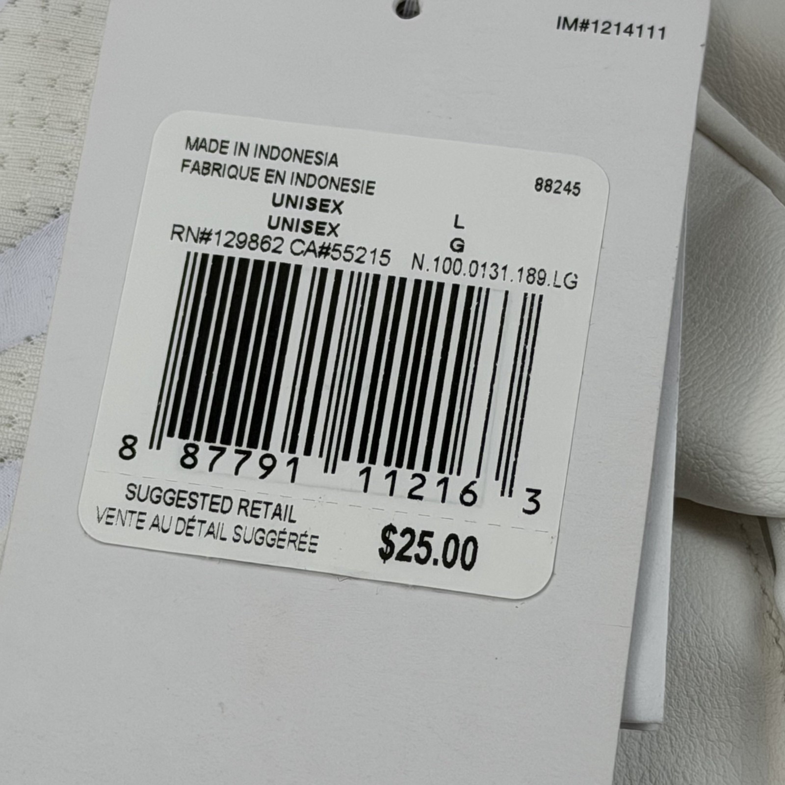 Nike Alpha Huarache Edge Batting Gloves White Gray Baseball Softball Size L thumbnail 2