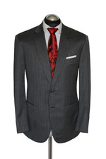 Brioni Sakko Gr. 52 Seide surgeon cuffs 2-Kno...