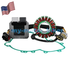 Magneto Stator+Voltage Rectifier+Gasket for Polaris General XP 1000 2021-2022