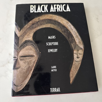 #ad Black Africa: Masks Sculpture Jewelry by Laure Meyer $14.95