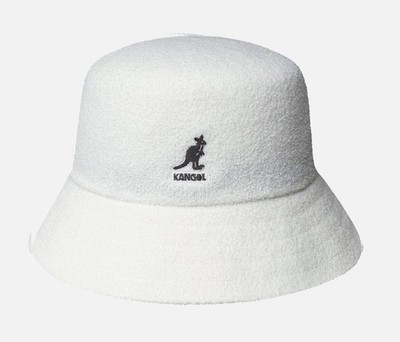[K3050ST-WH103] UNISEX KANGOL BERMUDA BUCKET