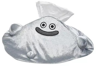 Hagure Metal Smile Slime Plüschpuppe Taschentuchbezug Dragon Quest 47 cm x 40...