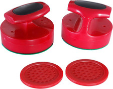 Pro-Series Air Hockey Pucks and Strikers Set for Family Game Room - with Ergonom