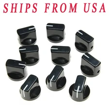 10x Guitar AMP Effect Pedal Knobs Davies 1510 Style Pointer Knob w/ Set Screw