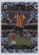 2023-24 Panini Select Serie A Terrace Winter Camo Prizm /30 Mohamed Kaba #89 ne1