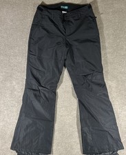 Roxy Women's Rising High Fit Snowboard Ski Pants Black Dryflight Warmflight Sz S