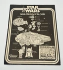 Millennium Falcon INSTRUCTIONS 1977 Vintage Star Wars Original Kenner Sheet