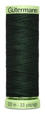 Gutermann Top Stitch Heavy Duty Thread 33 Yards-Forest Green,Crochet Thread