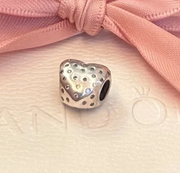Original Pandora Charm „funkelndes Herz“ 925 silber #791241CZ - Bild 2 von 3