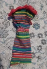 Vintage 1960s Barbie Doll Fashion PAK Spectator Sport Striped Knit Dress