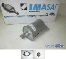 IMASAF Auspuff Endtopf links + Anbauteile für Subaru Forester SH 2.0 X 2008-2013