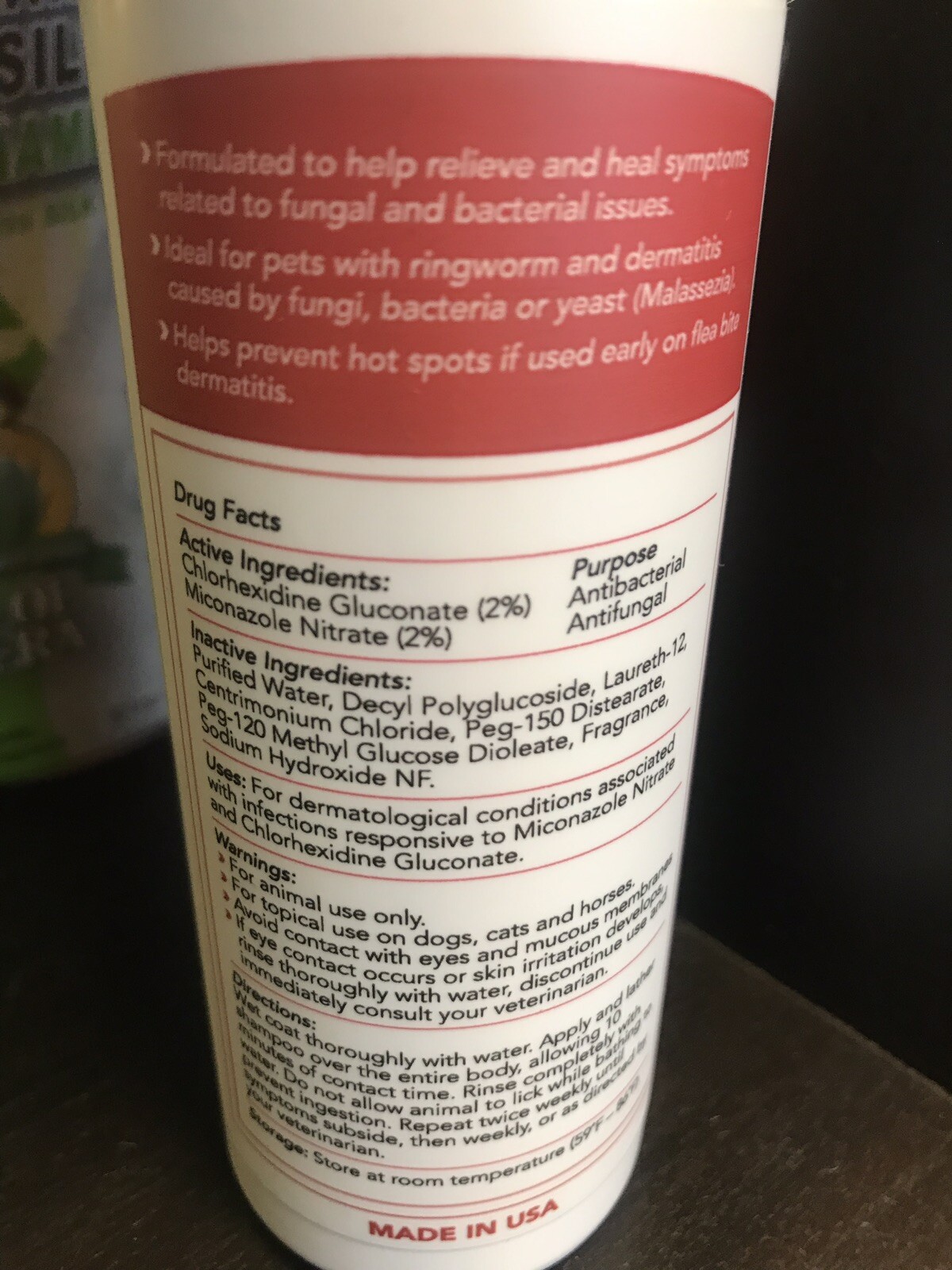 Nootie Antimicrobial Medicated Dog Shampoo new Sealed