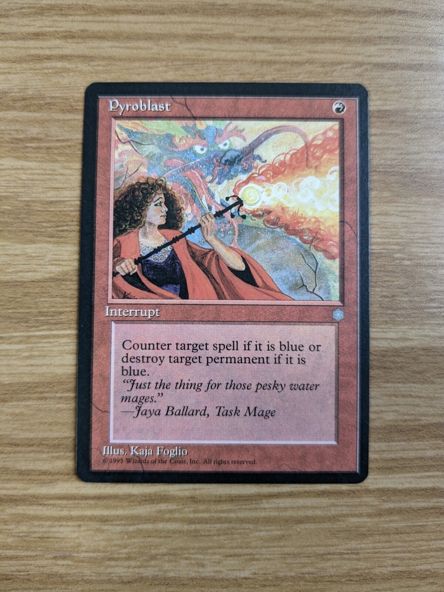 PYROBLAST - Magic The Gathering MTG Collectible Card game | eBay