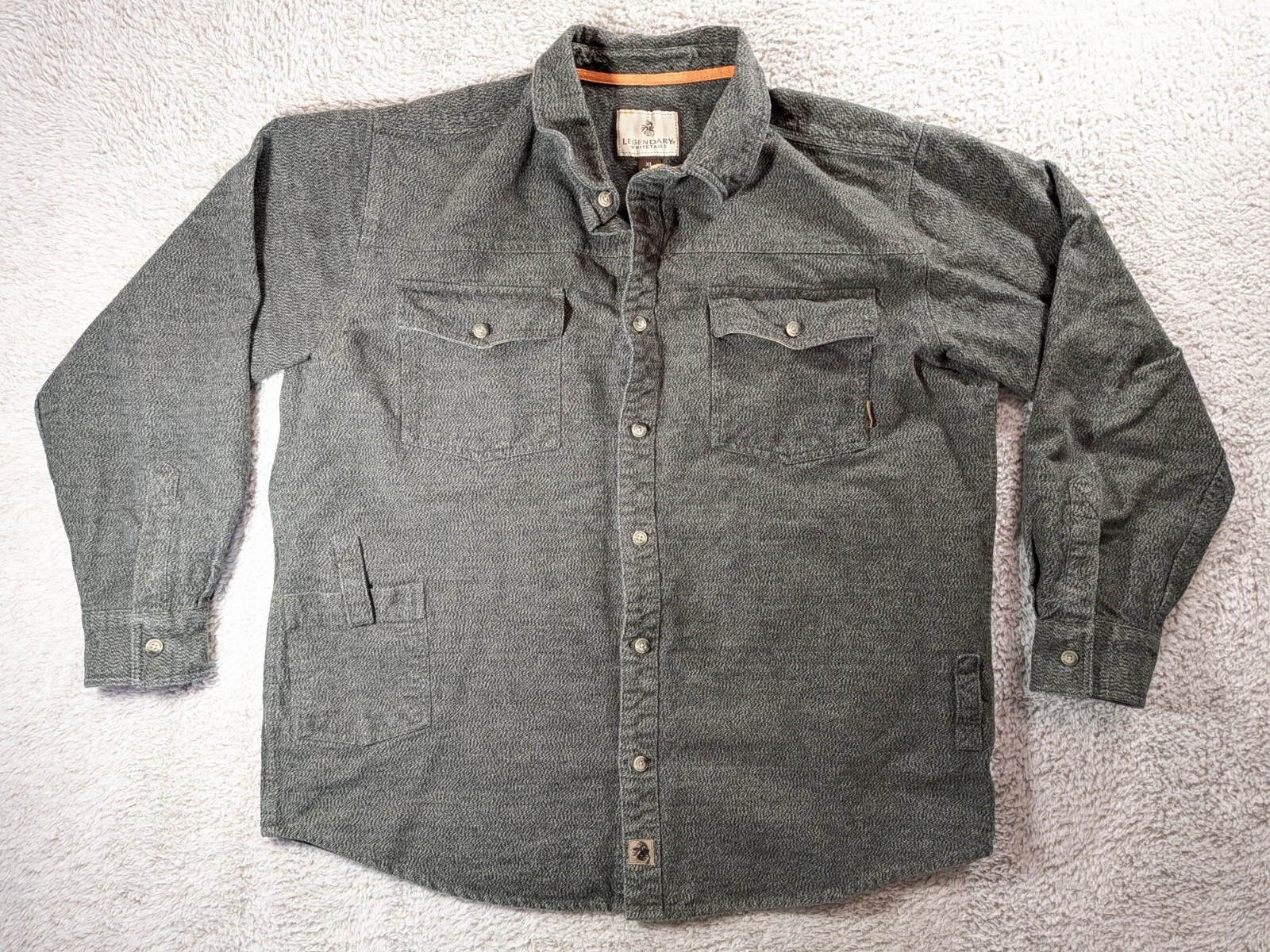 Legendary Whitetails Mens XL Heavy Flannel Shirt Button Up Long Sleeve
Opens in a new window or tab