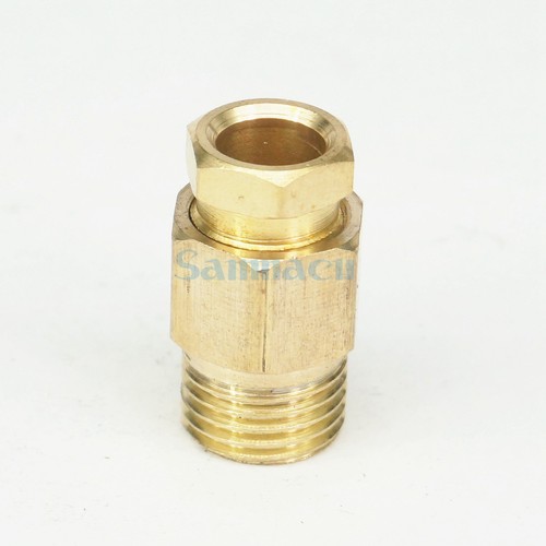 (5) Metric BSP Male To Tube 4-10mm Brass Oil Fitting Distributor Manifold Block - Picture 11 of 36
