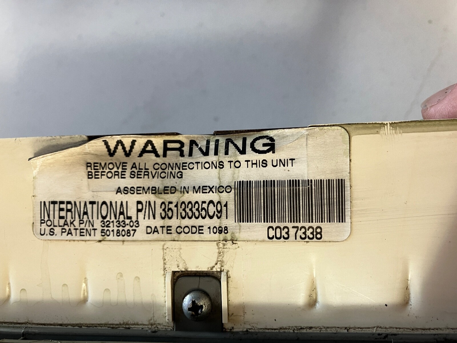 International 4900 4700 3800 8100 Dash Instrument Gauge Cluster, Free