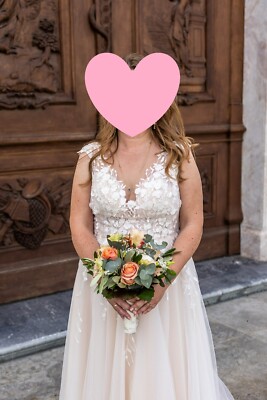 Magisches Brautkleid von Kleemeier   Modell ''Riccarda'' (A-Linie)  