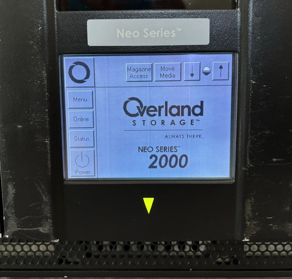 Biblioteca de almacenamiento de cinta Overland NEO2000 30 ranuras 103638-002 2x LTO-3 BRSLA-0401-DC Foto 2 de 4