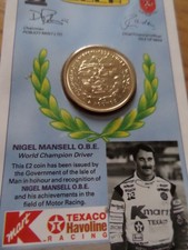 Nigel Mansell £2 Coin in Presentation Pack
