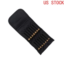 Tactical MOLLE 14 Rounds Rifle Shell Holder Folding Cartridge Carrier Ammo Pouch