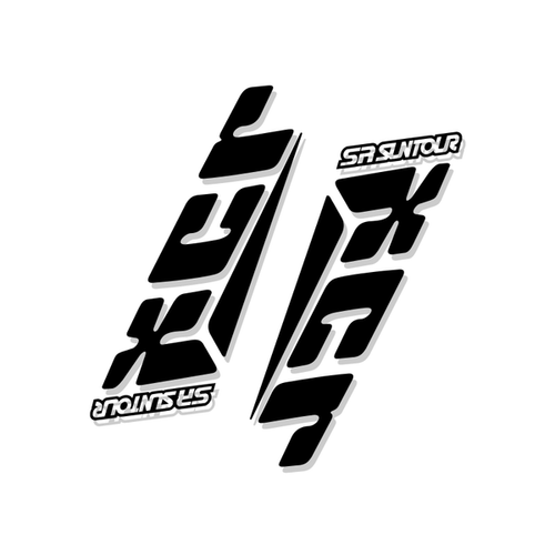 SR Suntour XCR 2014 Replica Suspension Fork Decal/Stickers