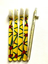 10-PACK FUN Vintage NEW Designer Toothbrush By Alan Stuart New York