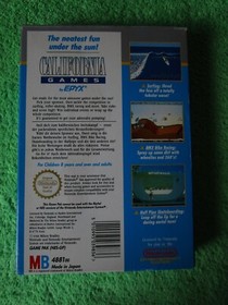 California Games f&uuml;r Nintendo Entertainment System NES komplett