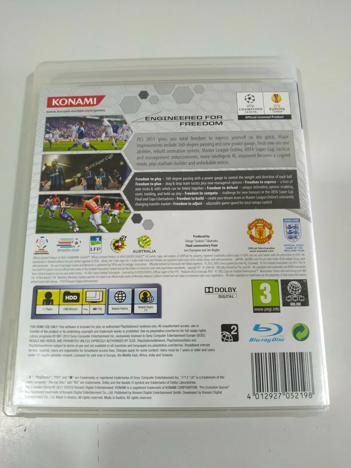 PES 2011 Pro Evolution Soccer Messi - Juego PlayStation 3 PS3 Sony España - 2T, foto 2 de 4
