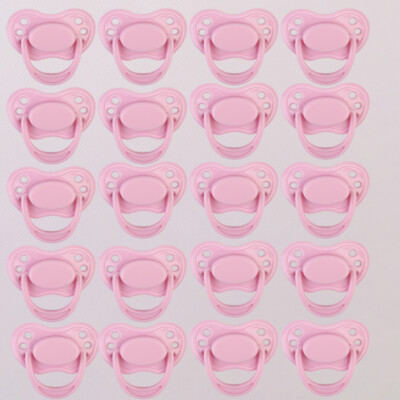 20pcs Realistic Reborn Baby Doll Pacifiers Magnetic Pacifier Toy