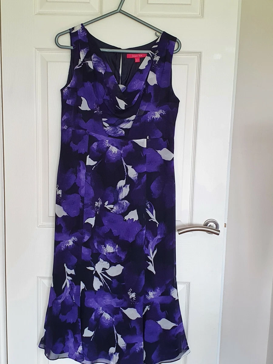 Jacques vert purple dress cheap