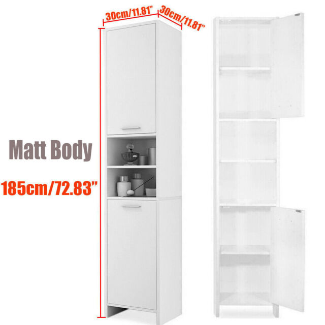 Ikea Lillangen Tall Bathroom Cupboard High Cabinet For Sale Ebay