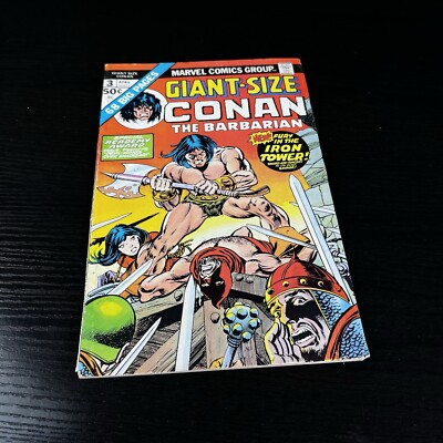 Giant-Size Conan #3 (Apr 1975, Marvel) The Hour of the Dragon, Bronze Age Comic