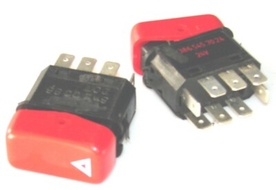 Warnblinkschalter (24V/ 8-Pin) passend für MB Actros Atego Axor Unimog SK