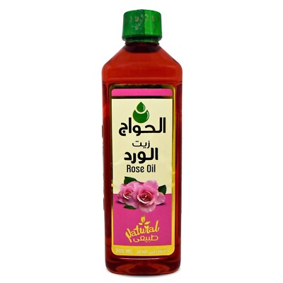 Reines natürliches Rosenöl für die Körper- und Haarpflege von El Hawag, 500 ml