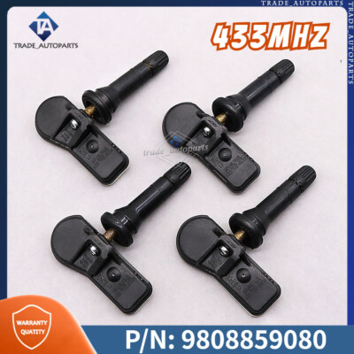 TPMS 9808859080 for Peugeot Expert Proace Tire Pressure Monitoring Sensor 4pcs