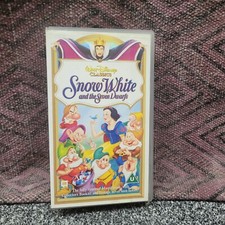Disney Snow Whte vhs
