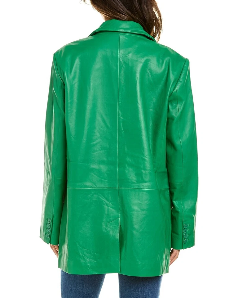 Blazer de mujer WALTER BAKER talla mediana Kira de gran tamaño en trébol verde $698