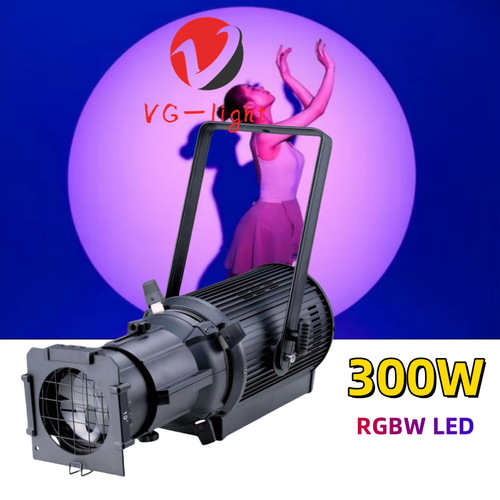 300W RGBW Led Profile Spot Light Leko Stage Lights 19 26 36° Ellipsoidal Light - Picture 2 of 10