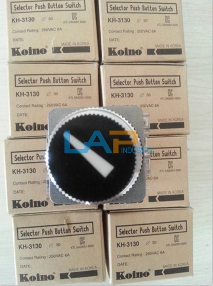 CANTIDAD:1 Nuevo Para Interruptor de Control KOINO KH-3130 250VAC 6A Foto 3 de 4