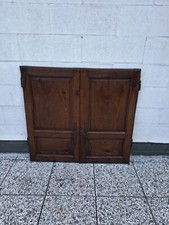 COPPIA DI PORTE, IDEALI PER ARMADIO A MURO, NOCE, LUIGI XV, DEL '700